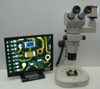 Stereomikroskop Di-Li 1011-HD
mit Full-HD Kamera +
22...