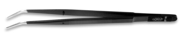 EP 180 ESD-PINZETTE, GEBOGEN/SPITZ, 155MM