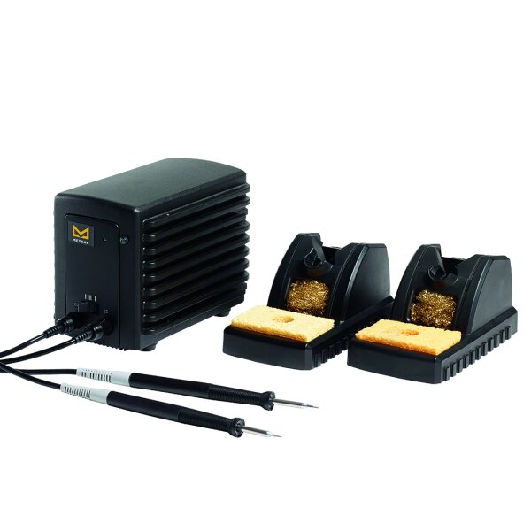 DUAL OUTPUT, 2 CARTRIDGE SOLDERING IRON HANDPIECES