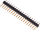 X002 /DE-12251102CNG0S115-3,3/ Einreihige Stiftleiste/1x2/Stiftlänge = 5,8 mm/RM = 2,54 mm/Lötbeinanschlusslänge  =  3,3 mm